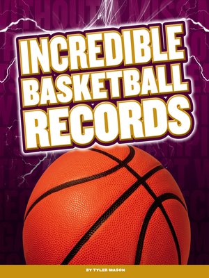 cover image of Incredible Basketball Records